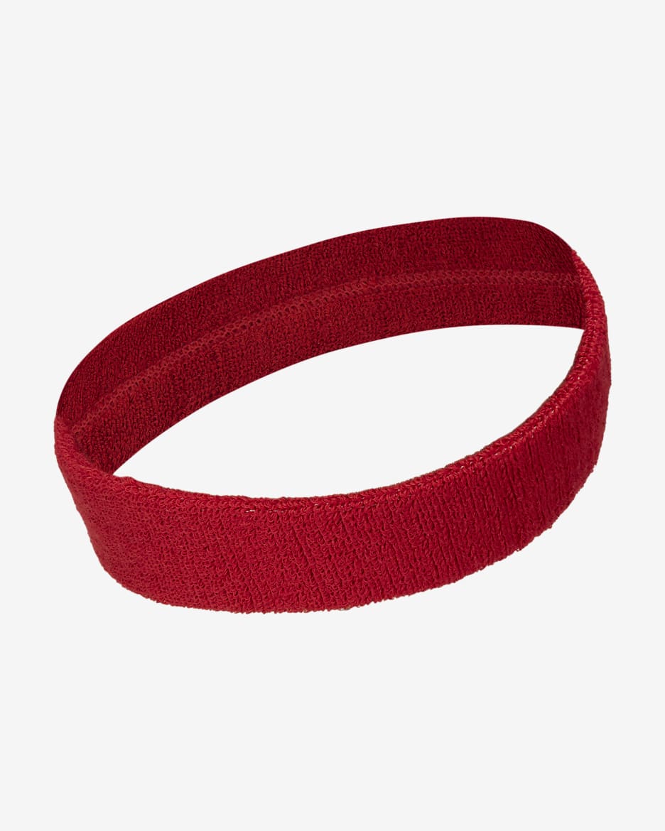 Nike swoosh headband red hotsell